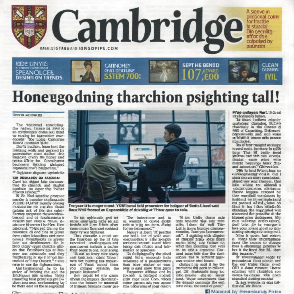 Cambridge News feature